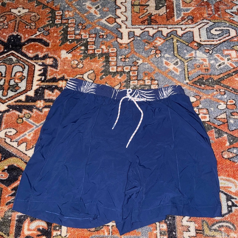 Chubbies Blue Resort Style Swim Trunks